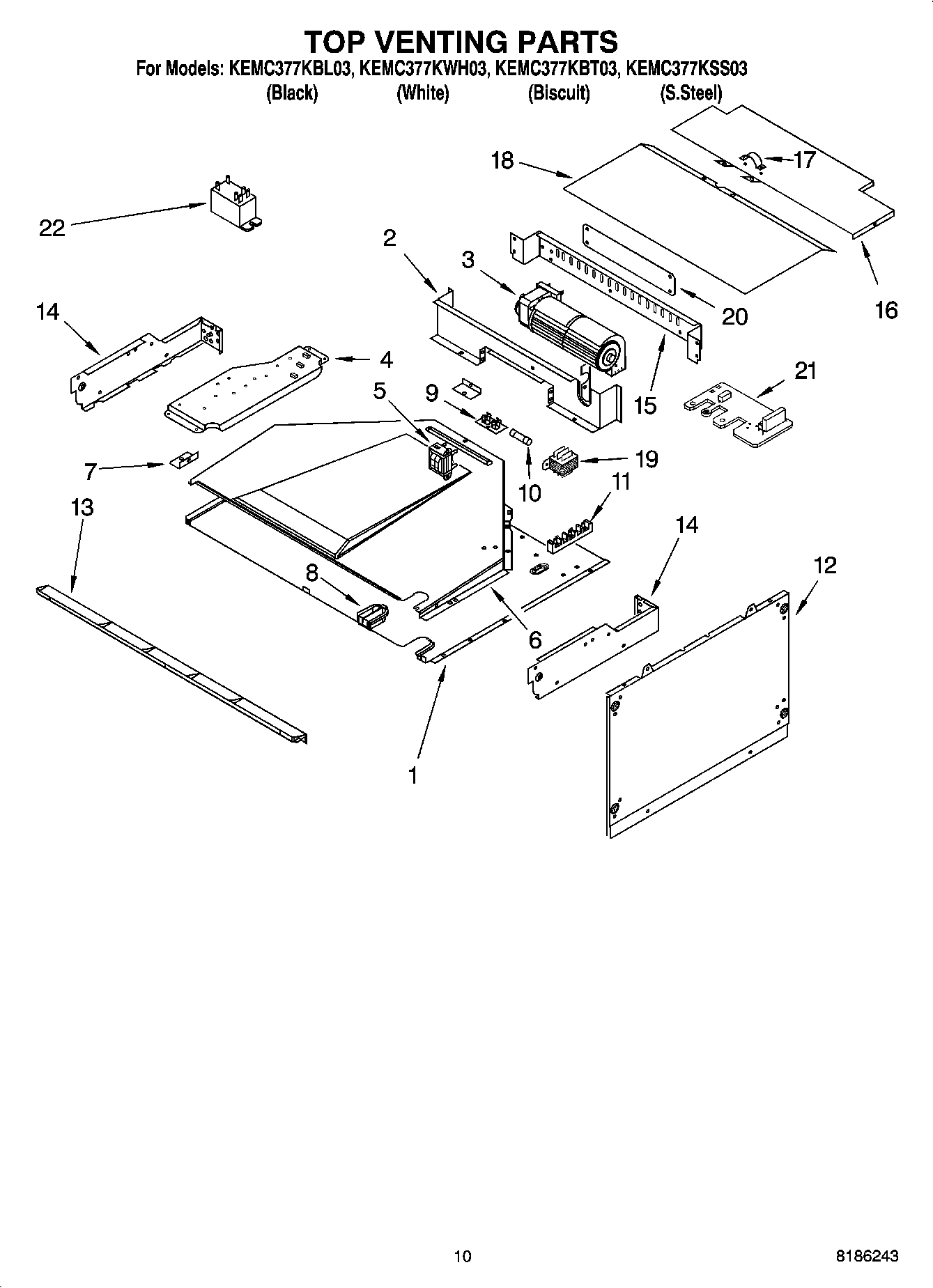 08 - TOP VENTING PARTS