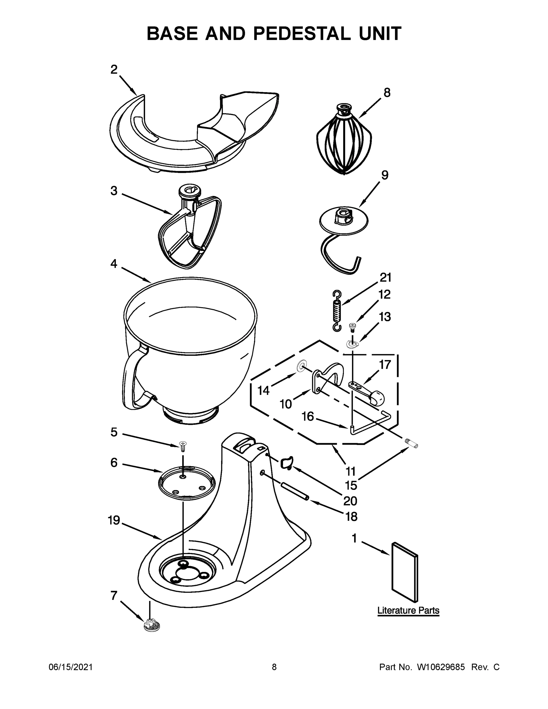 05 - BASE AND PEDESTAL UNIT