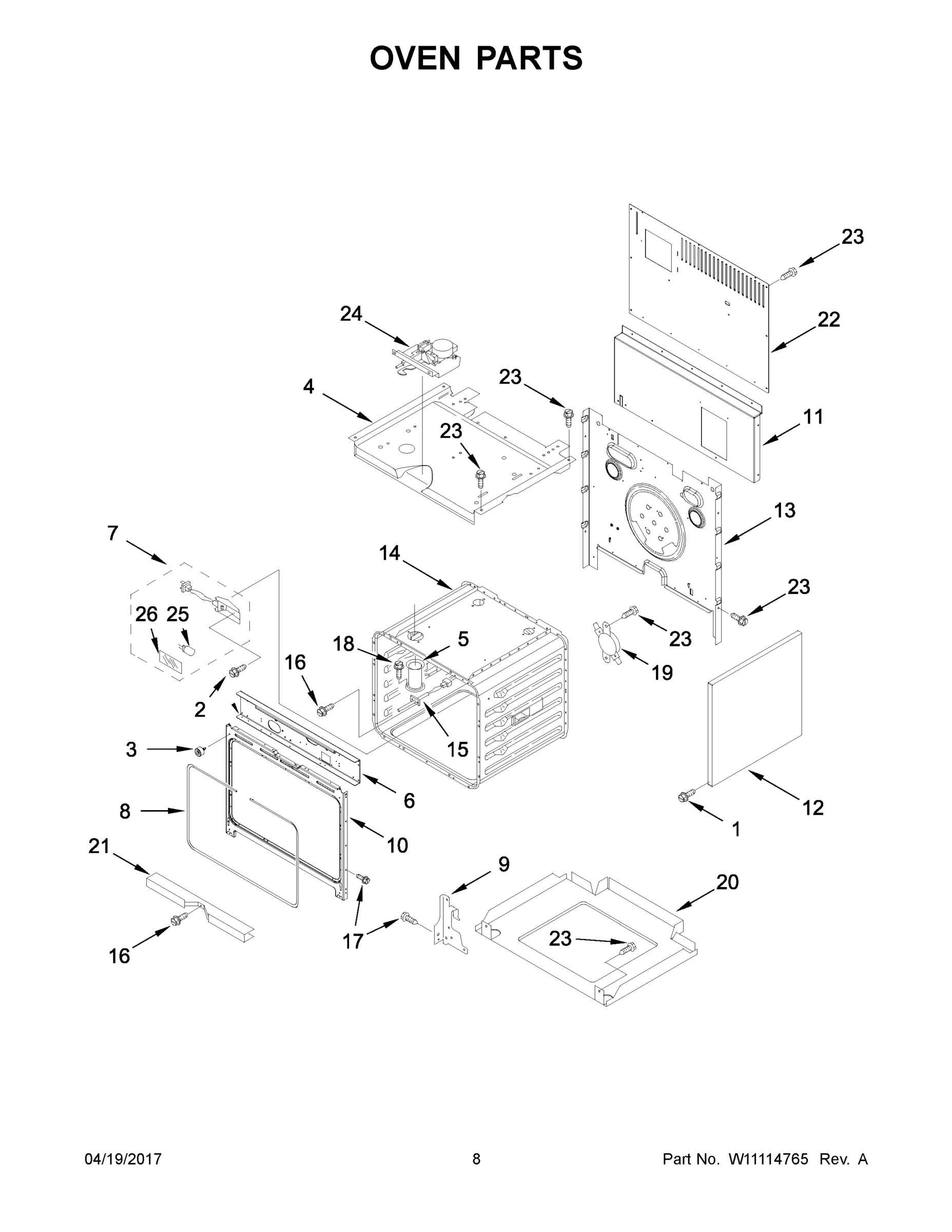 05 - OVEN PARTS