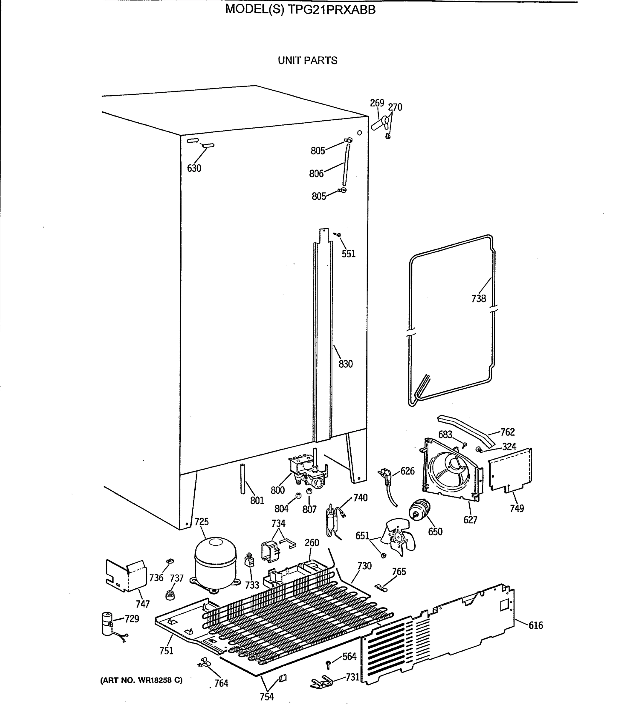 UNIT PARTS