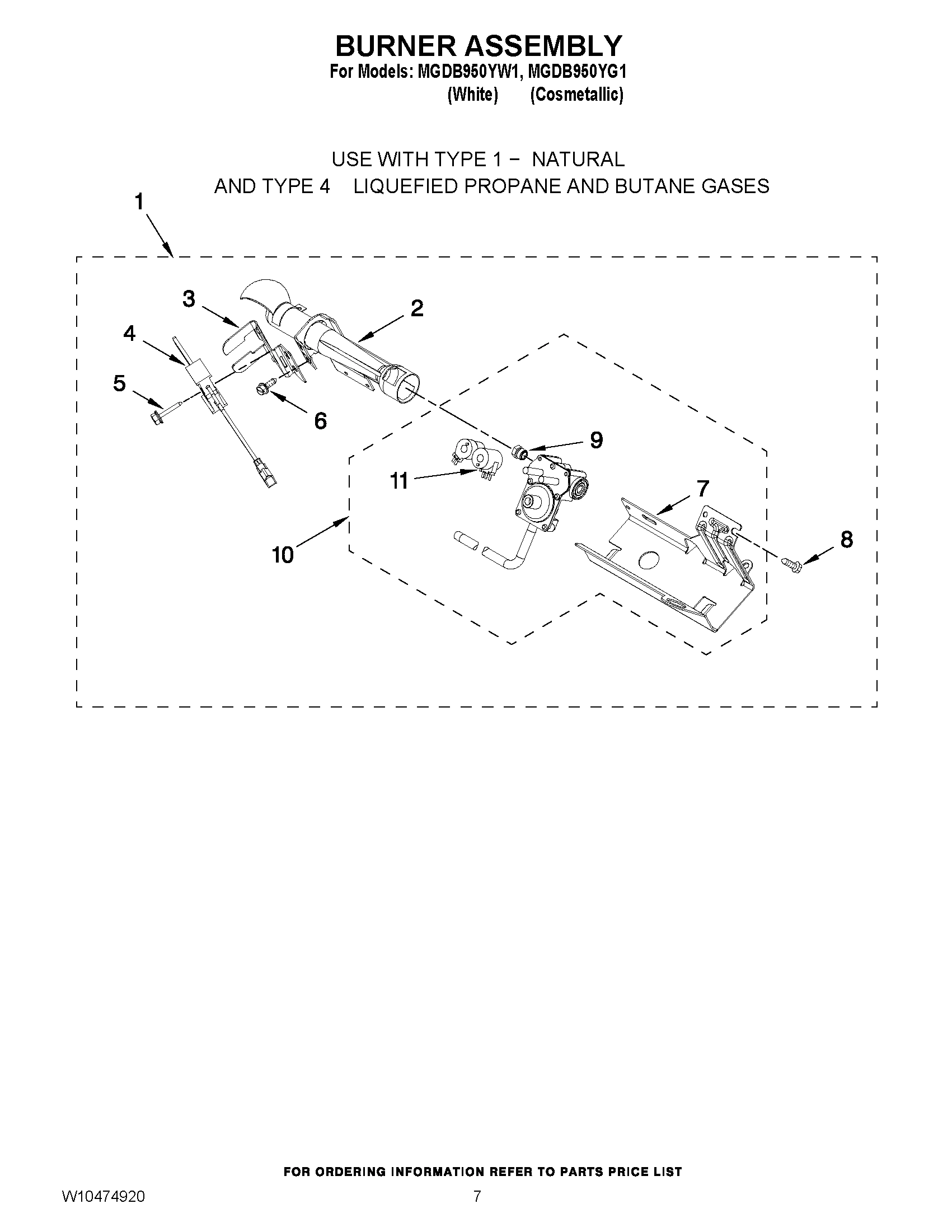 04 - BURNER ASSEMBLY