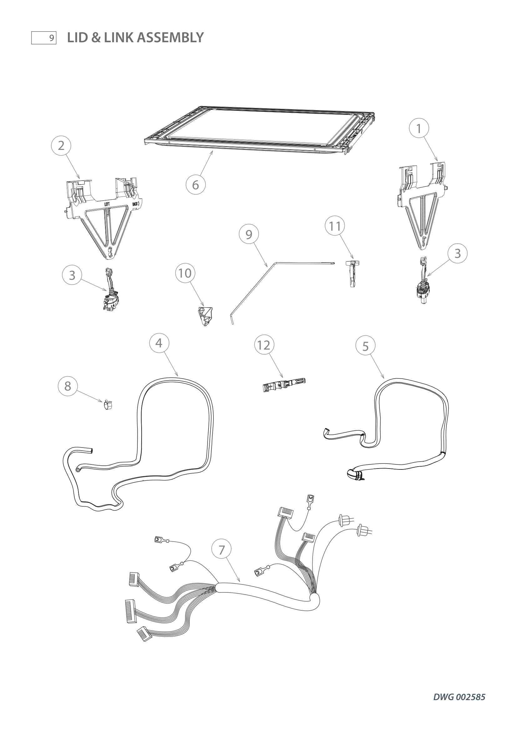 LID & LINK ASSEMBLY