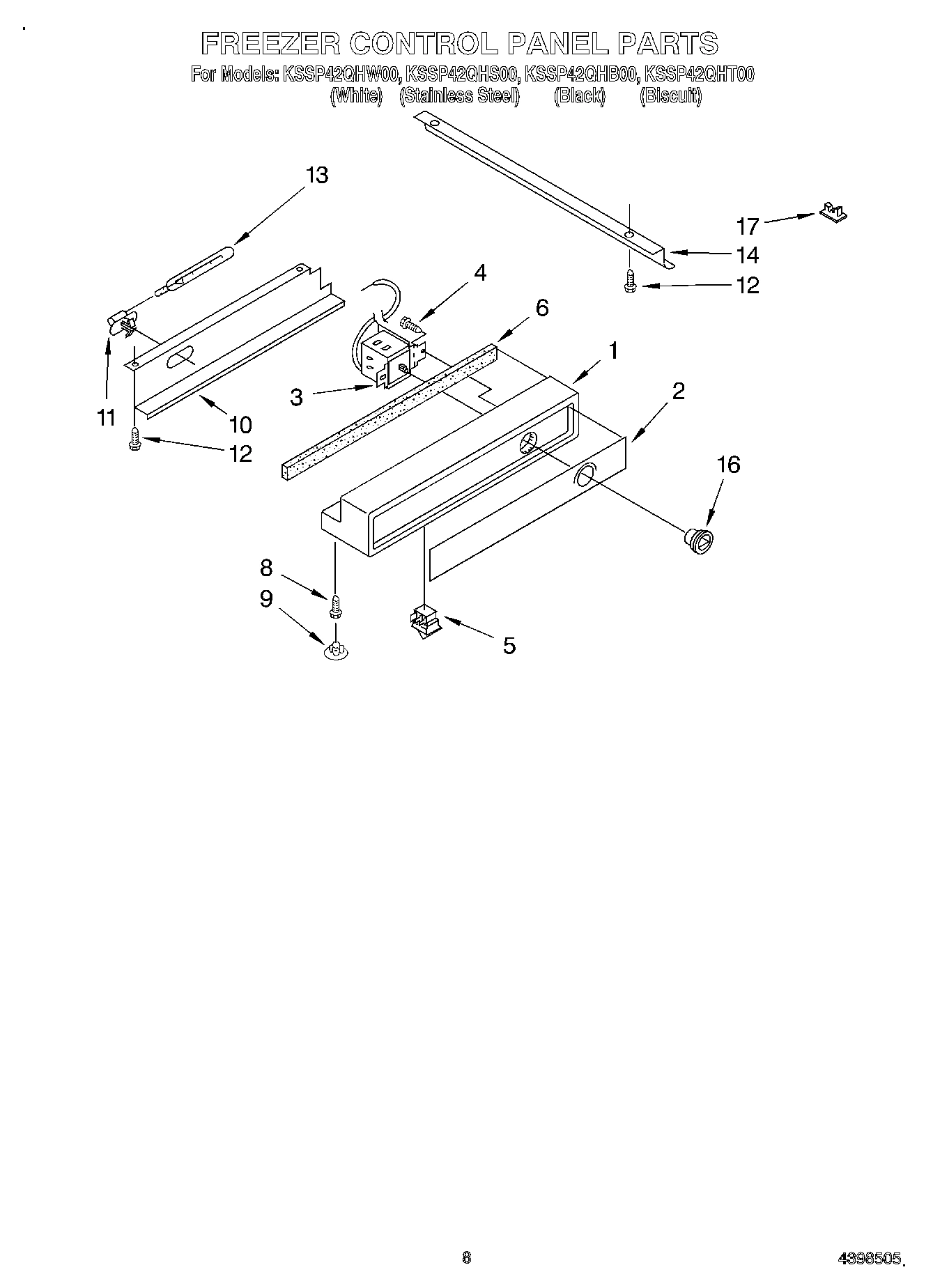 06 - FREEZER CONTROL PANEL