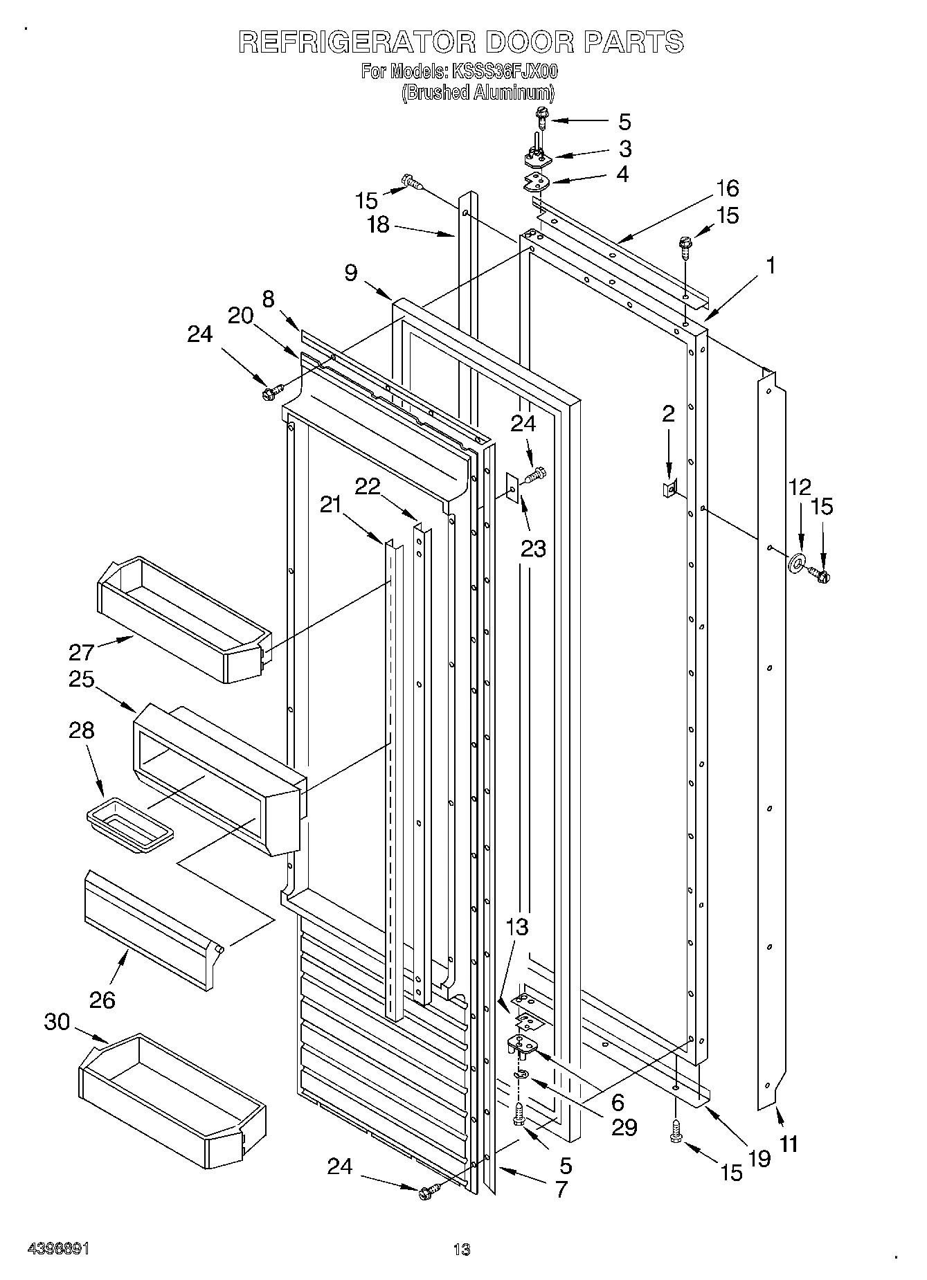 10 - REFRIGERATOR DOOR