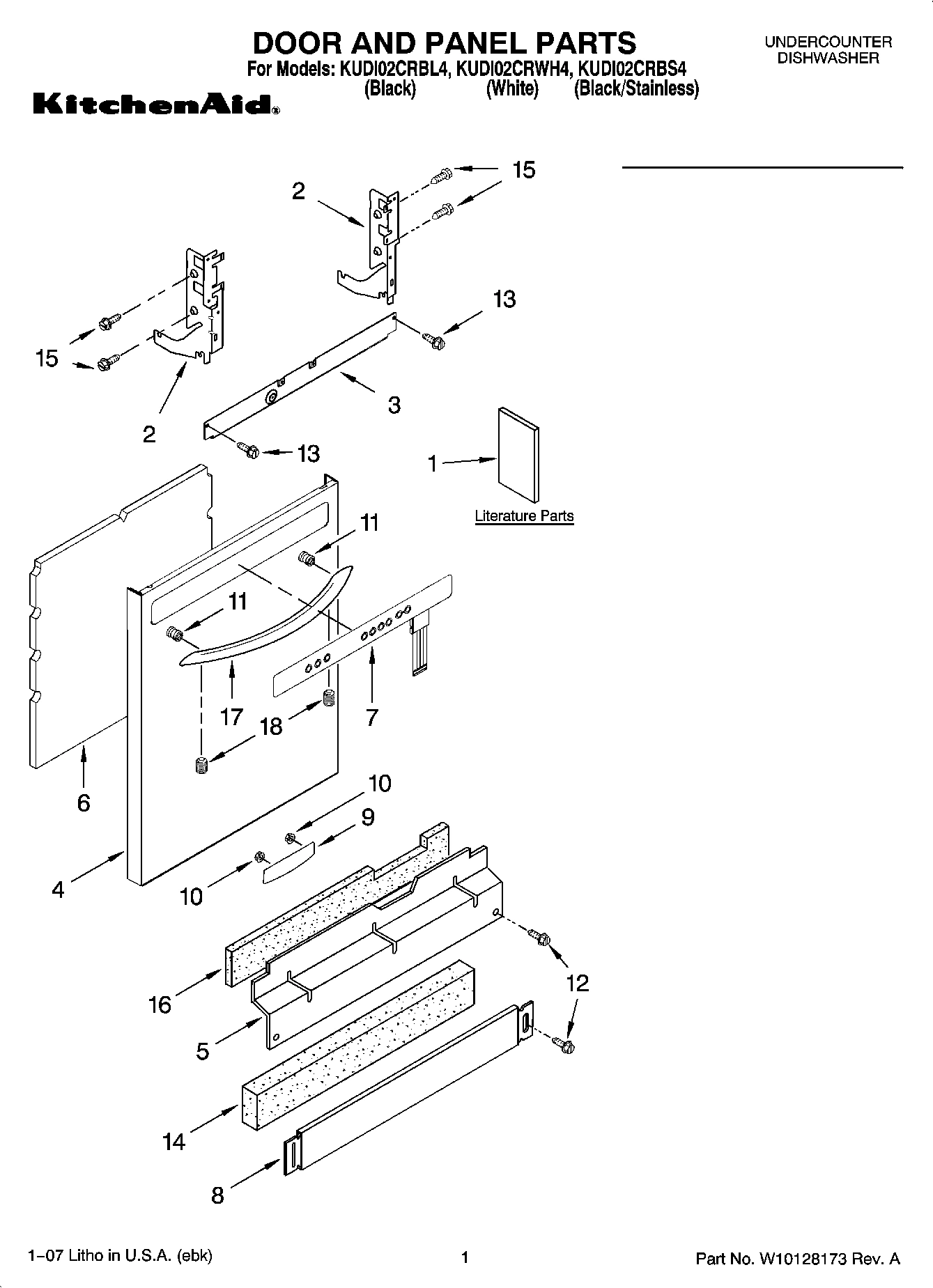01 - DOOR AND PANEL PARTS