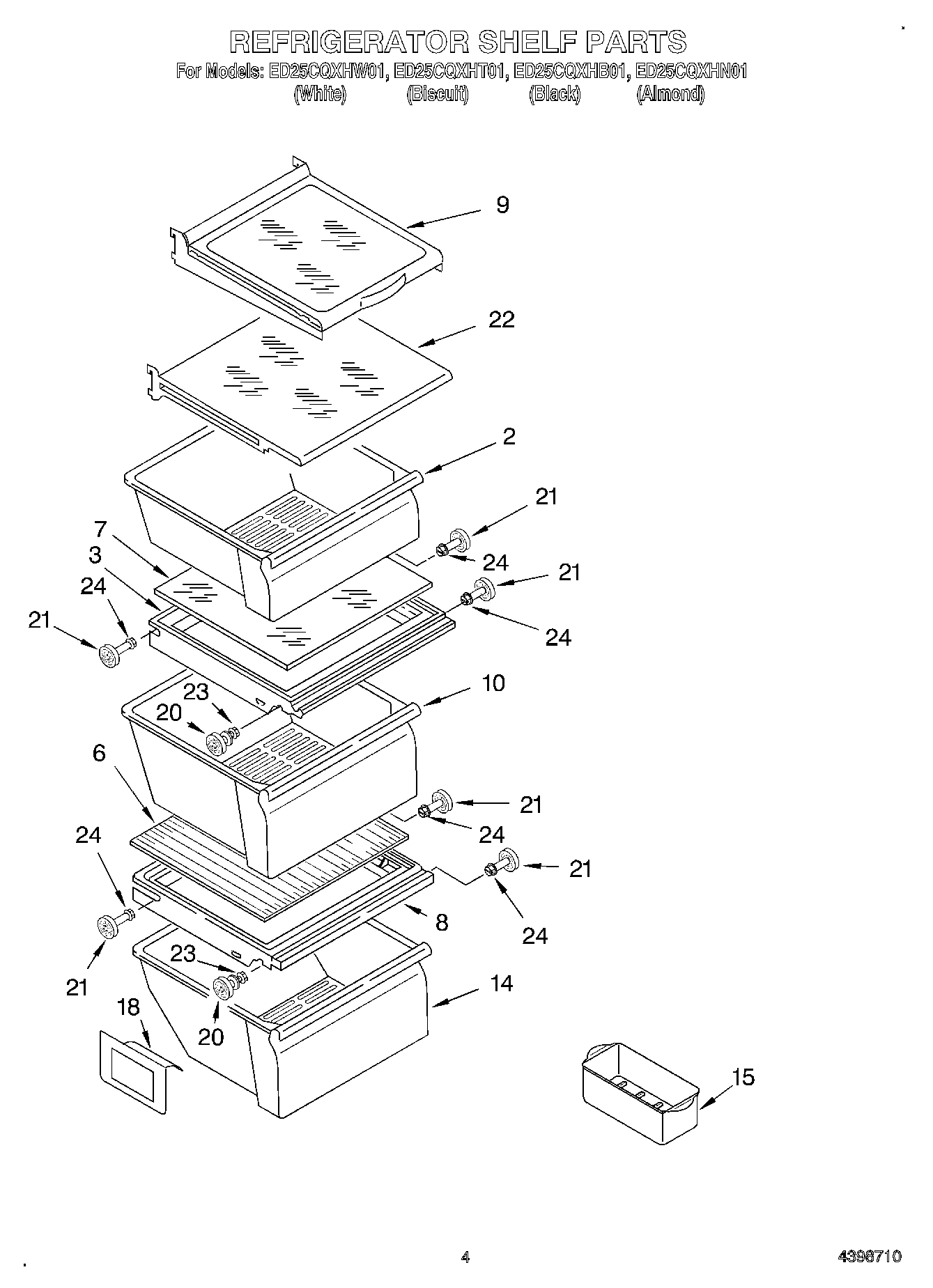 03 - REFRIGERATOR SHELF