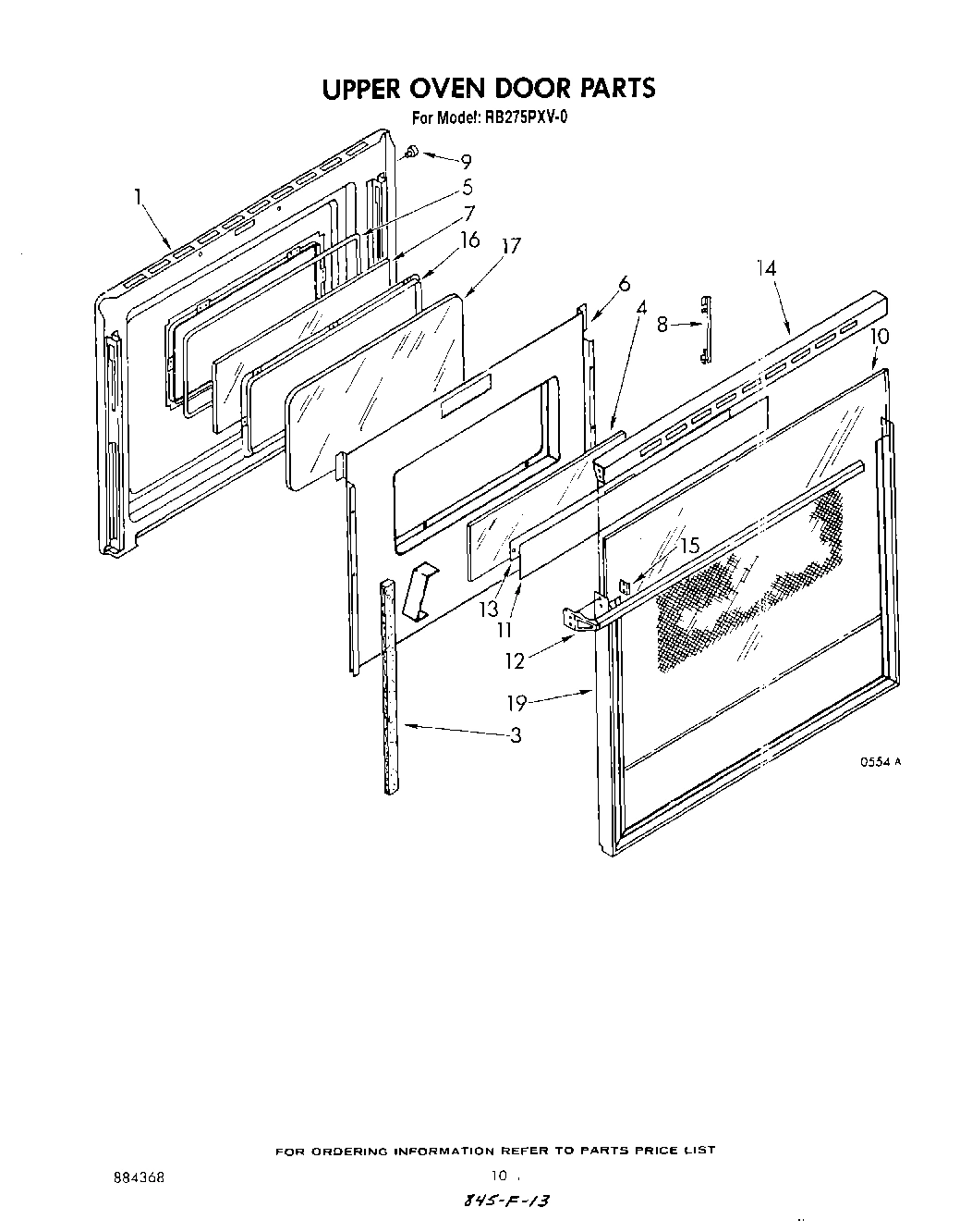 06 - UPPER OVEN DOOR