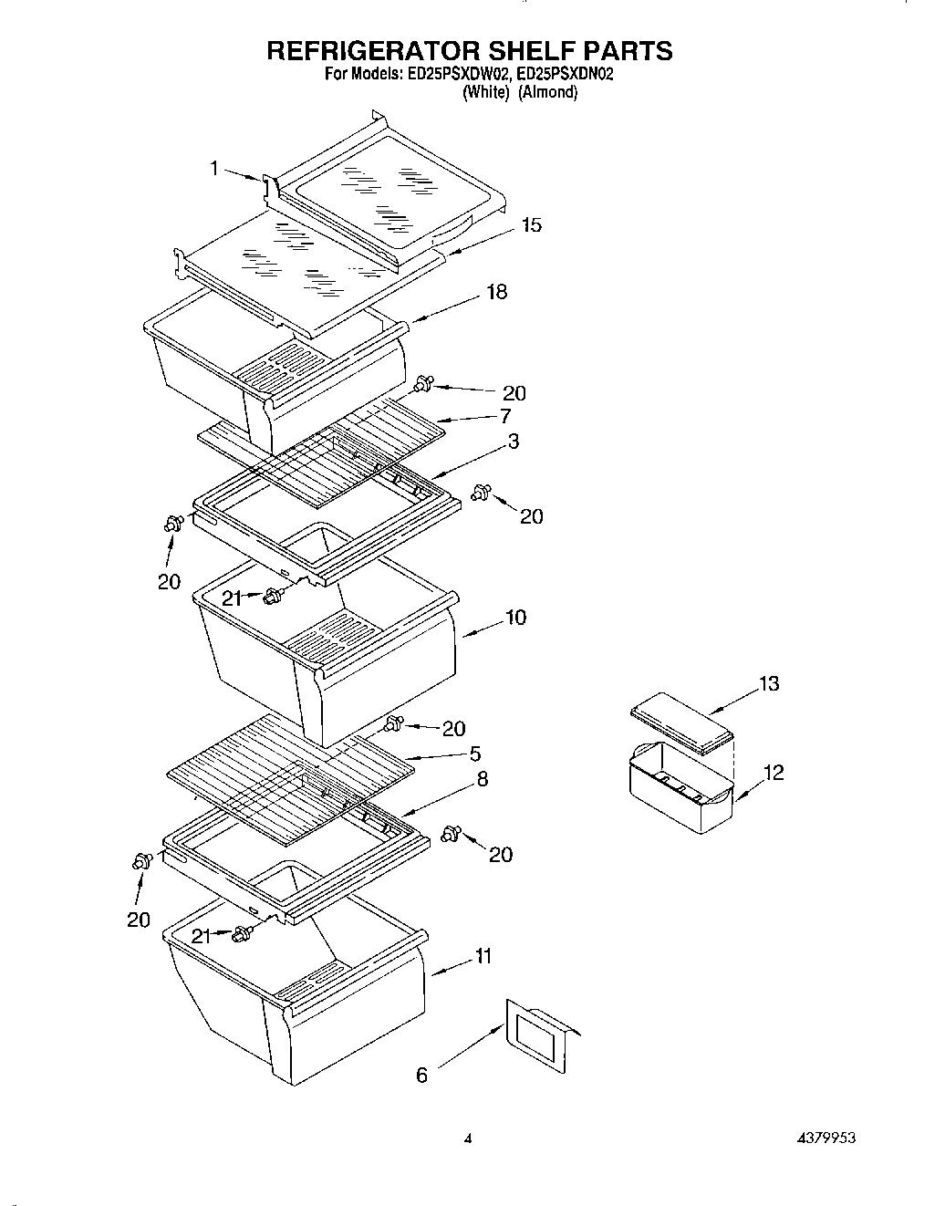 03 - REFRIGERATOR SHELF