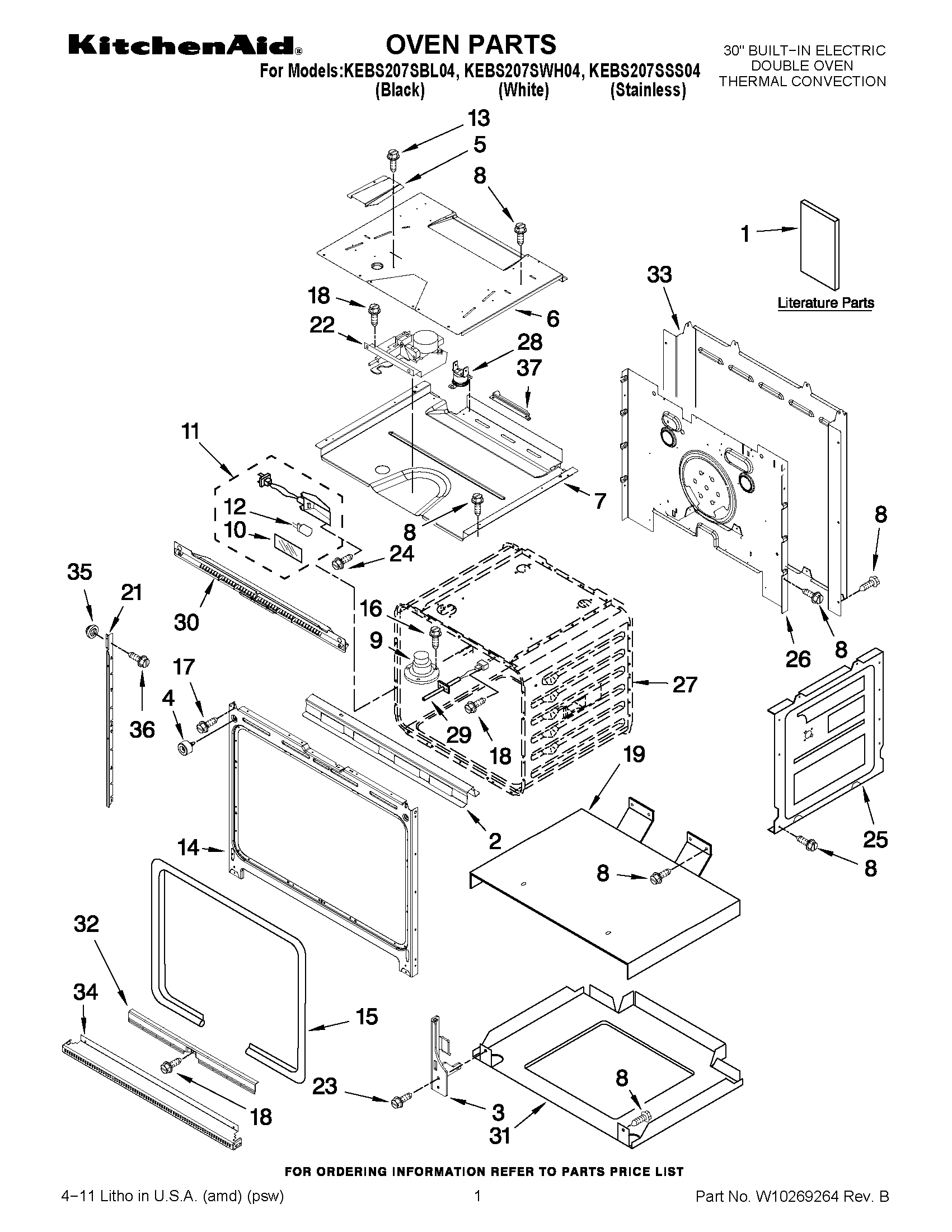 01 - OVEN PARTS