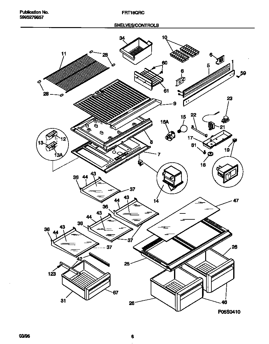 04 - SHELVES/CONTROLS