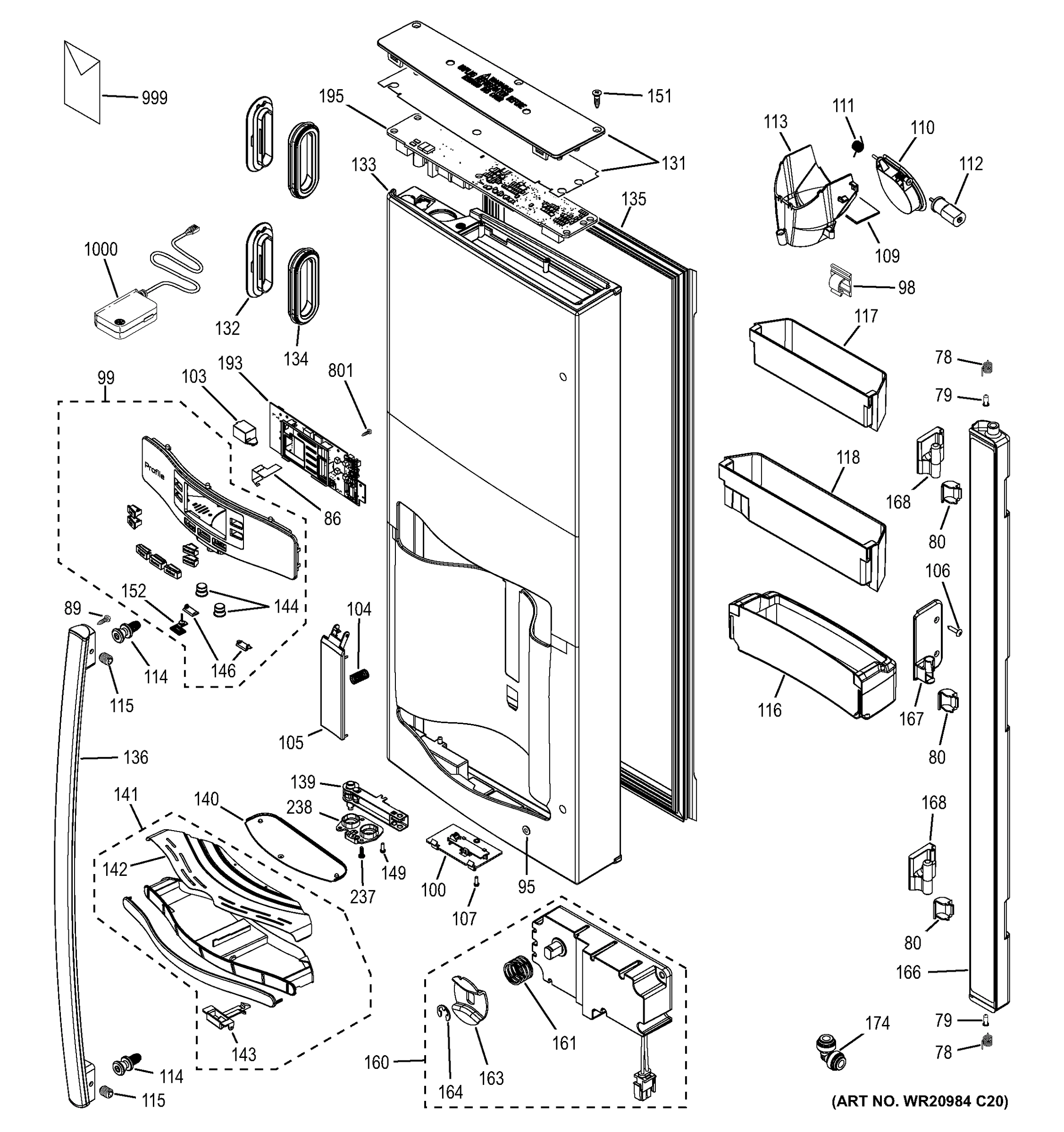 DISPENSER DOOR