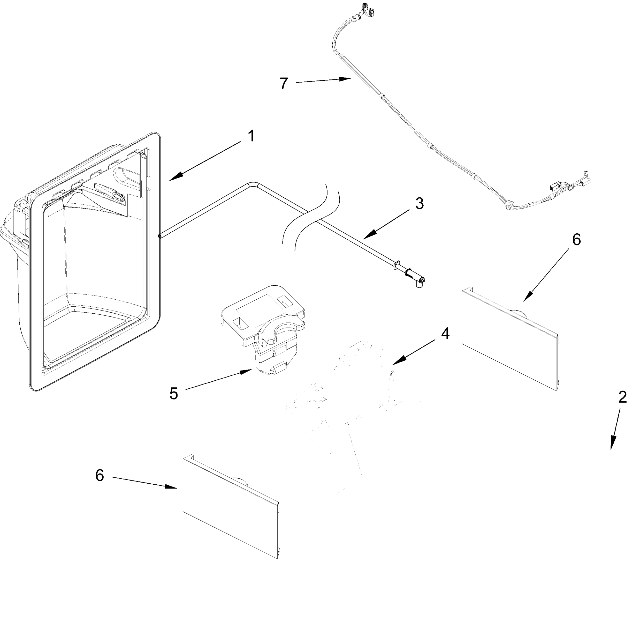 DISPENSER PARTS