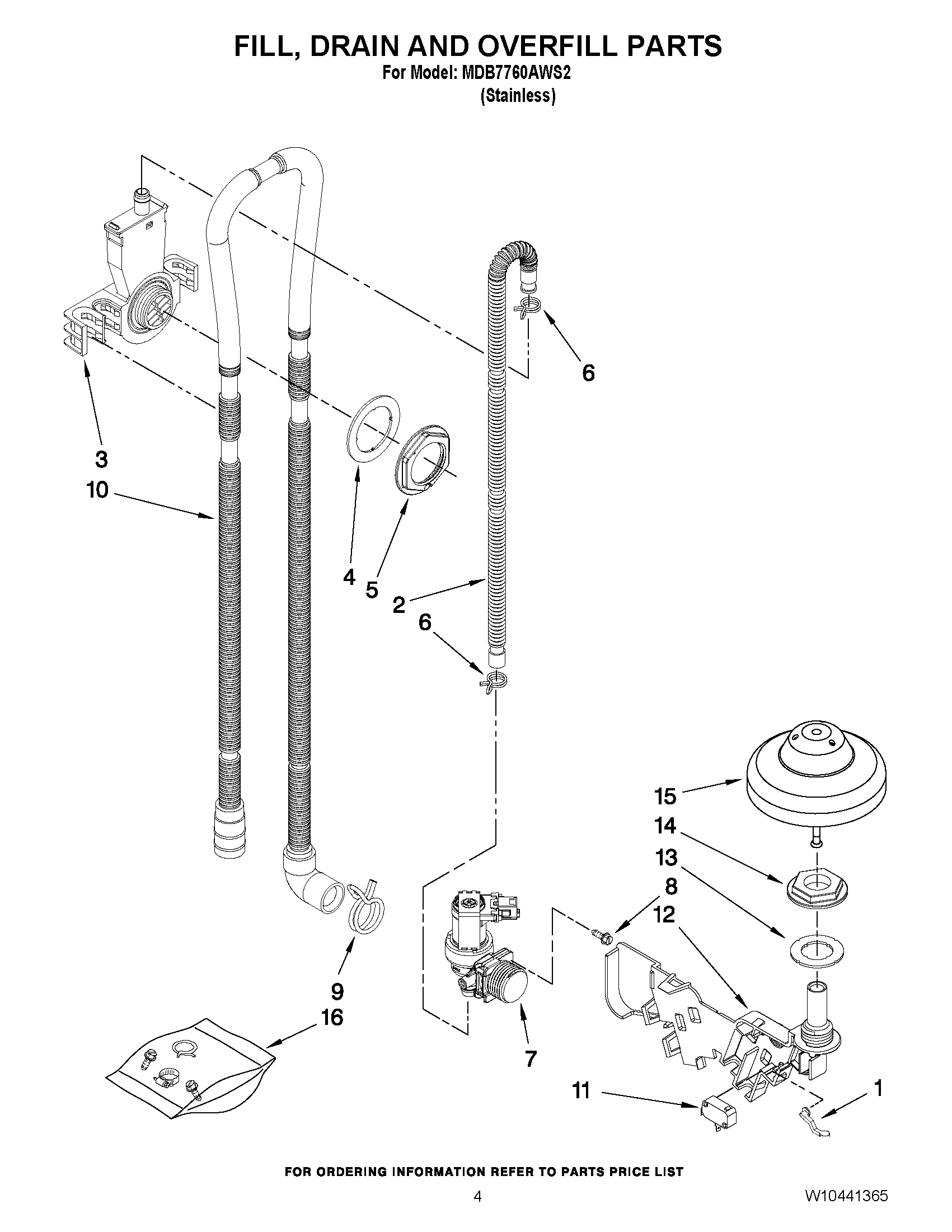 04 - FILL, DRAIN AND OVERFILL PARTS