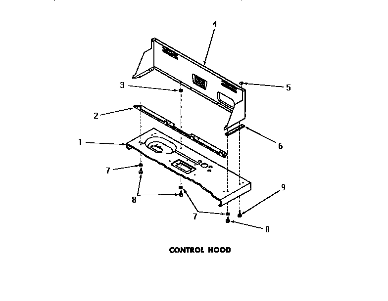13 - CONTROL HOOD