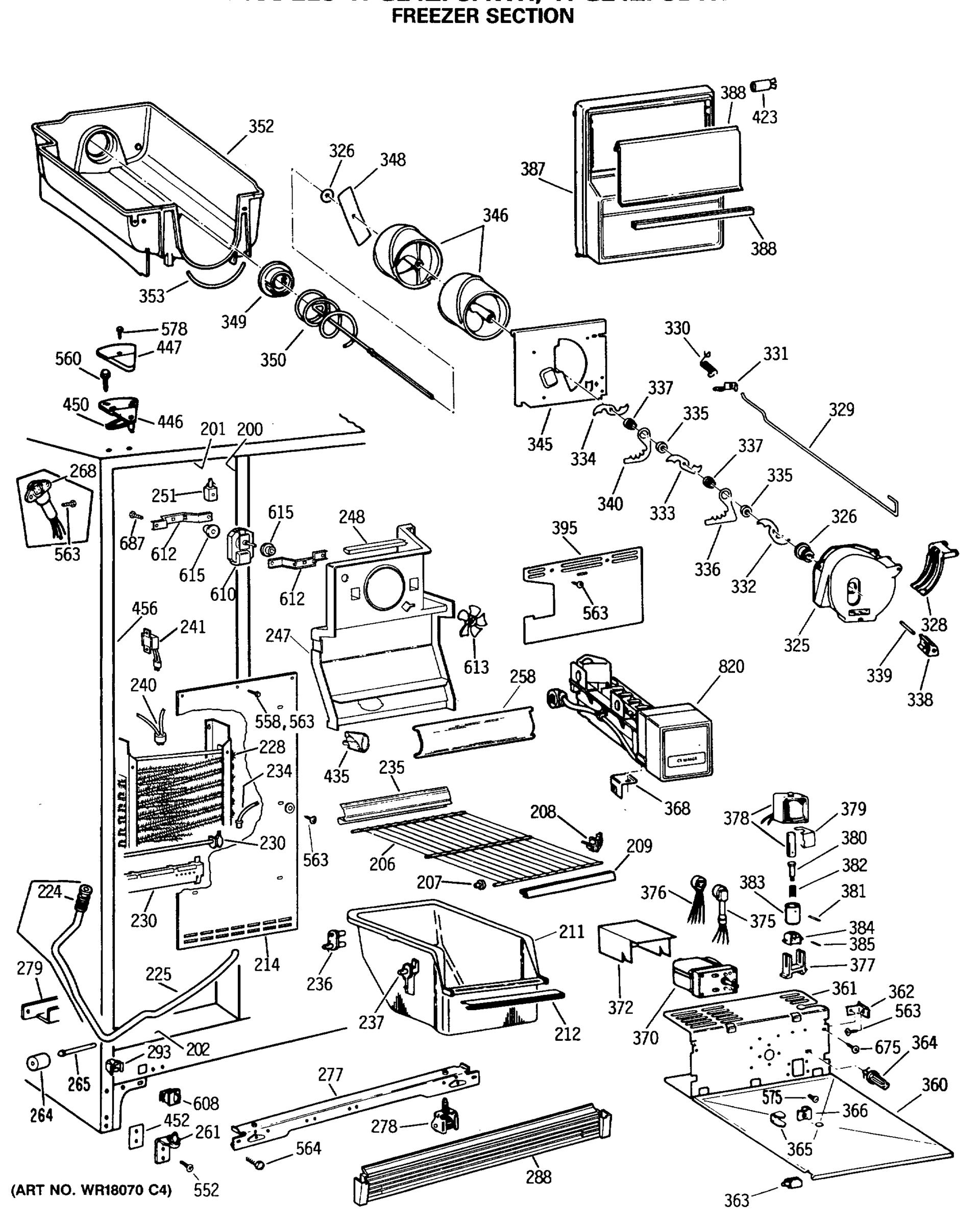 FREEZER SECTION