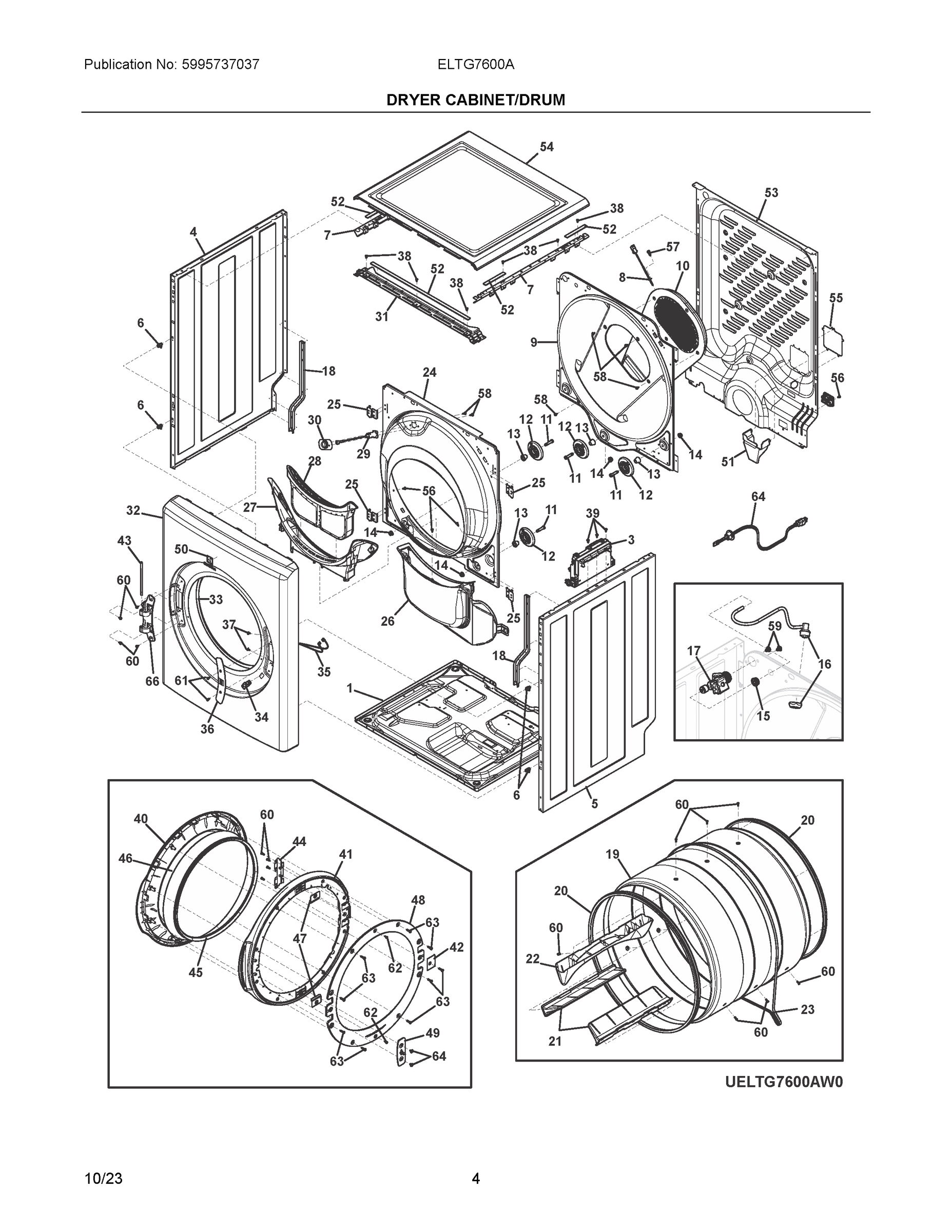 02 - DRYER CABINET/DRUM