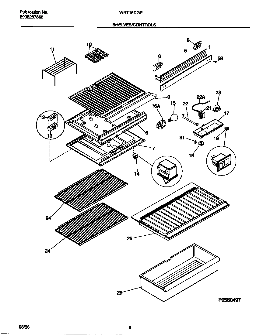 04 - SHELVES/CONTROLS