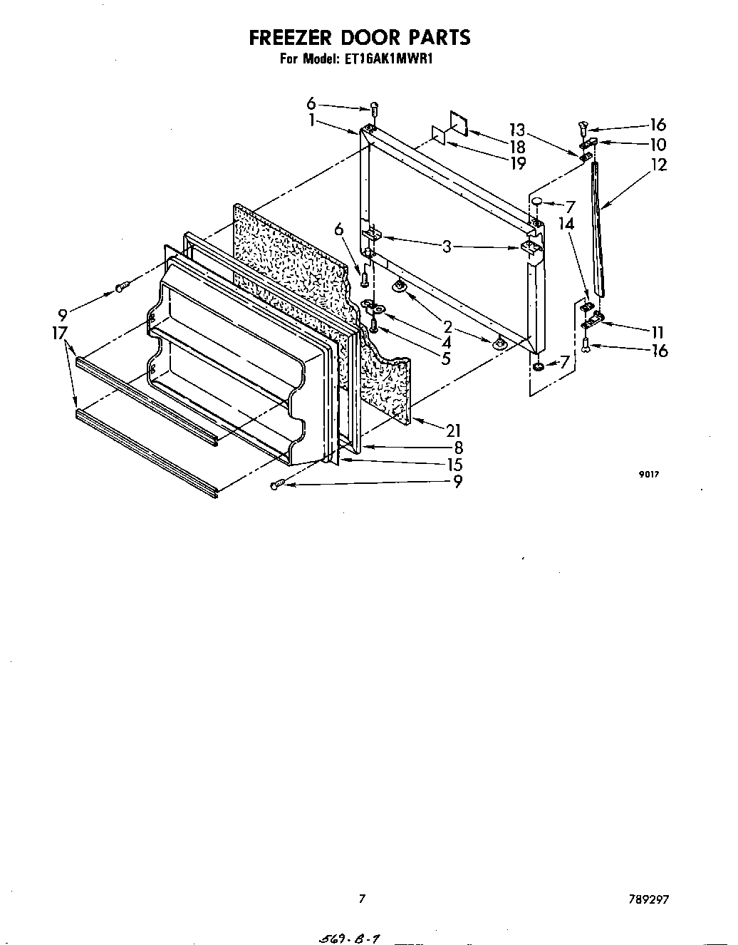 06 - FREEZER DOOR
