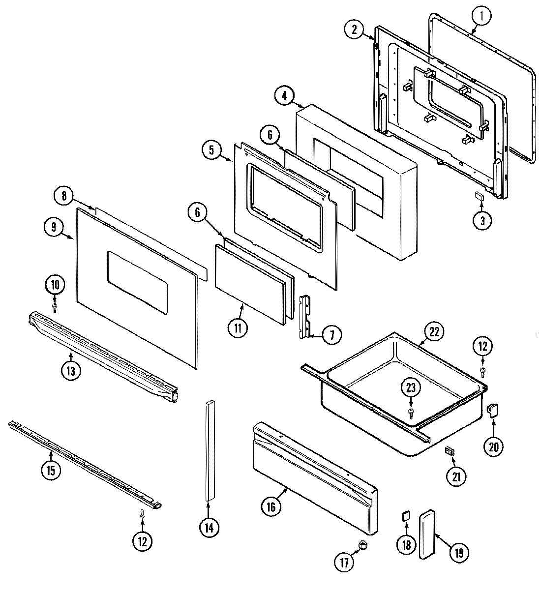 03 - DOOR/DRAWER (SER. PRE. 21)