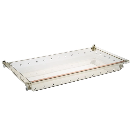 WR32X39170 GE Refrigerator Pizza Tray Gray