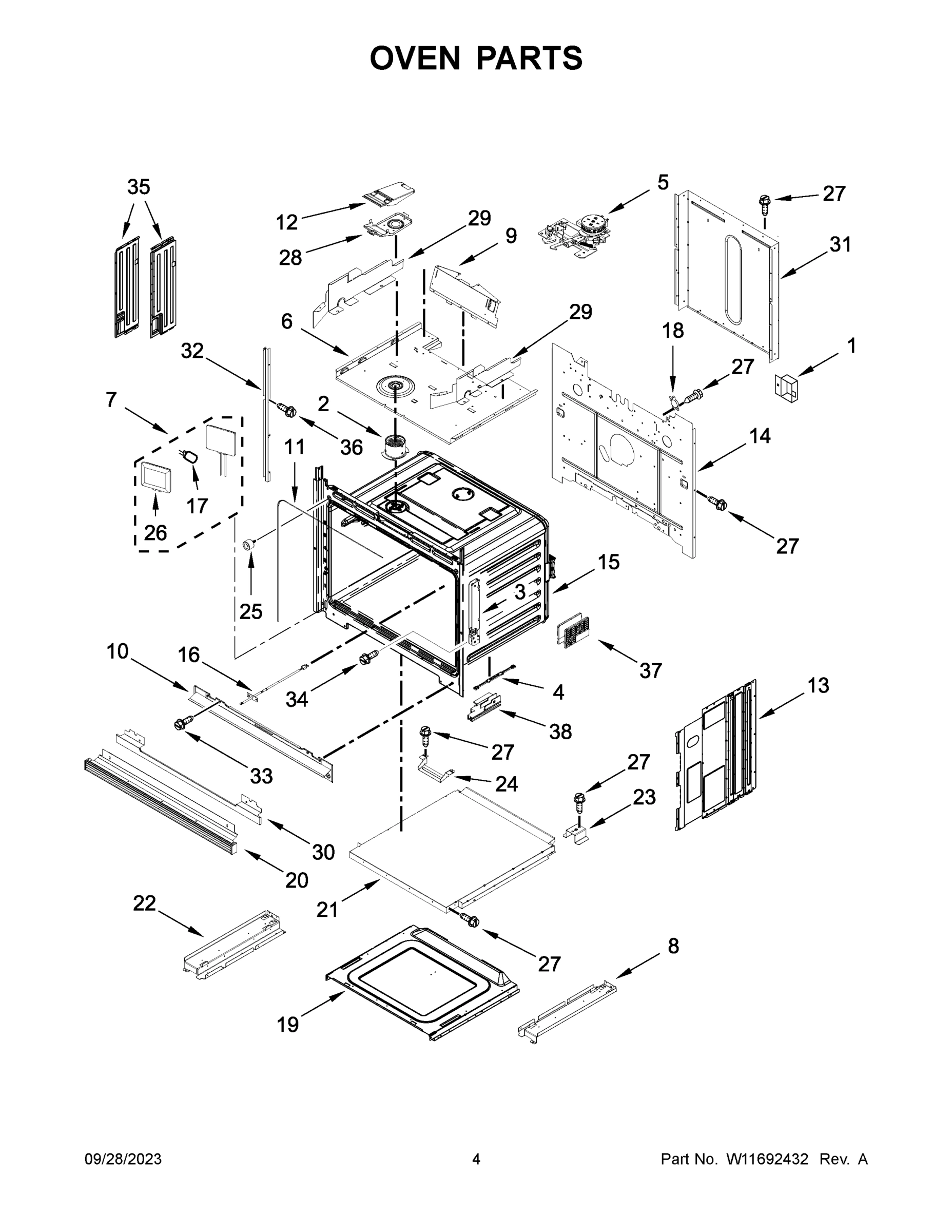 03 - OVEN PARTS