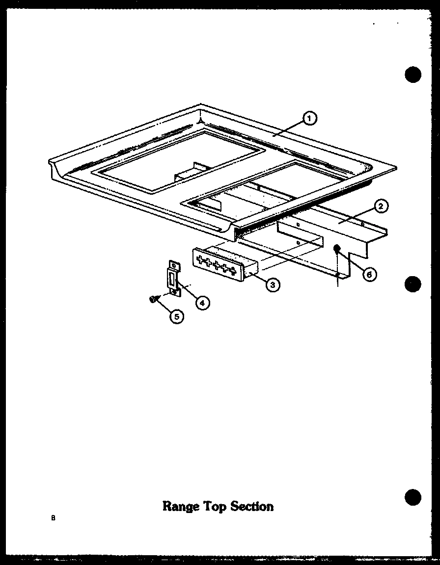 07 - RANGE TOP SECTION