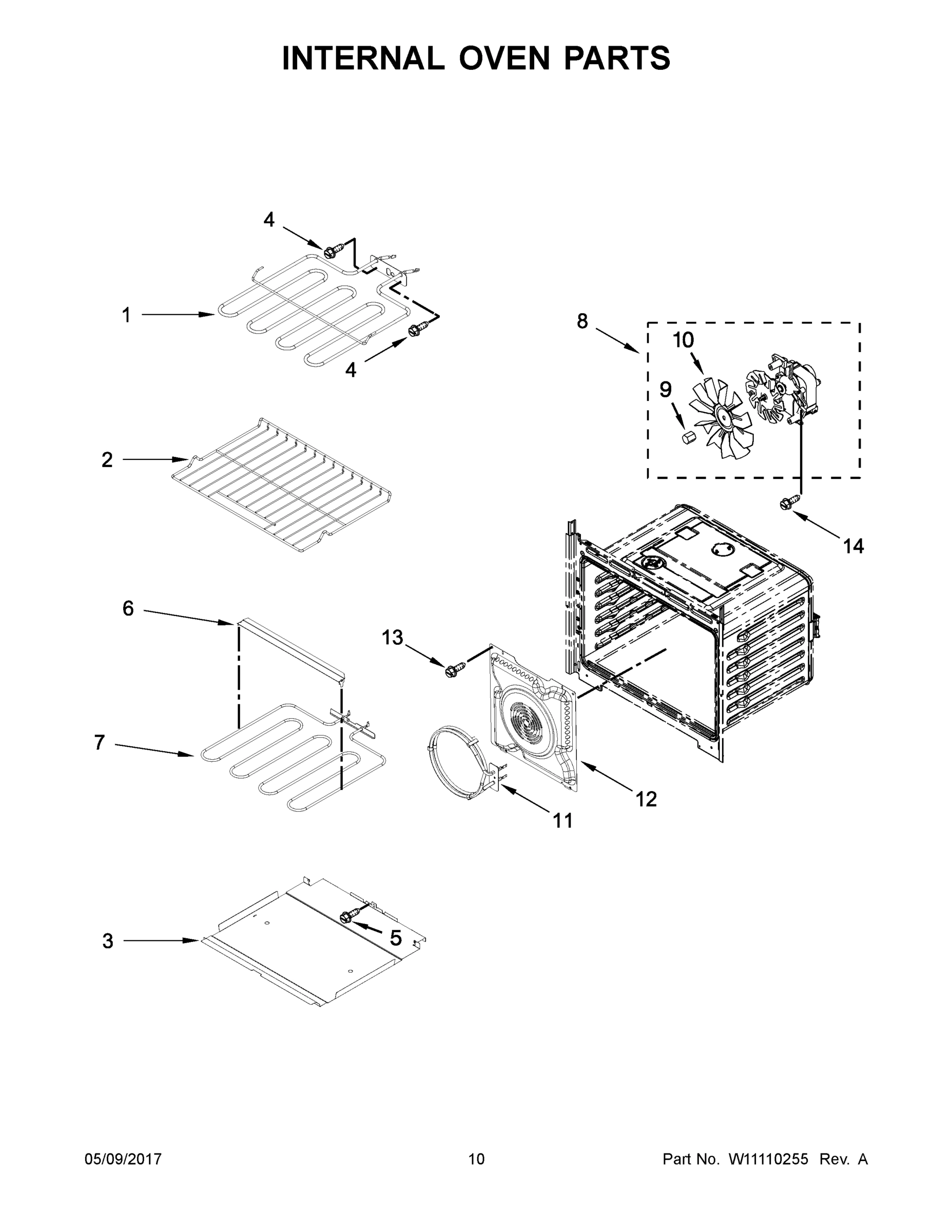 06 - INTERNAL OVEN PARTS