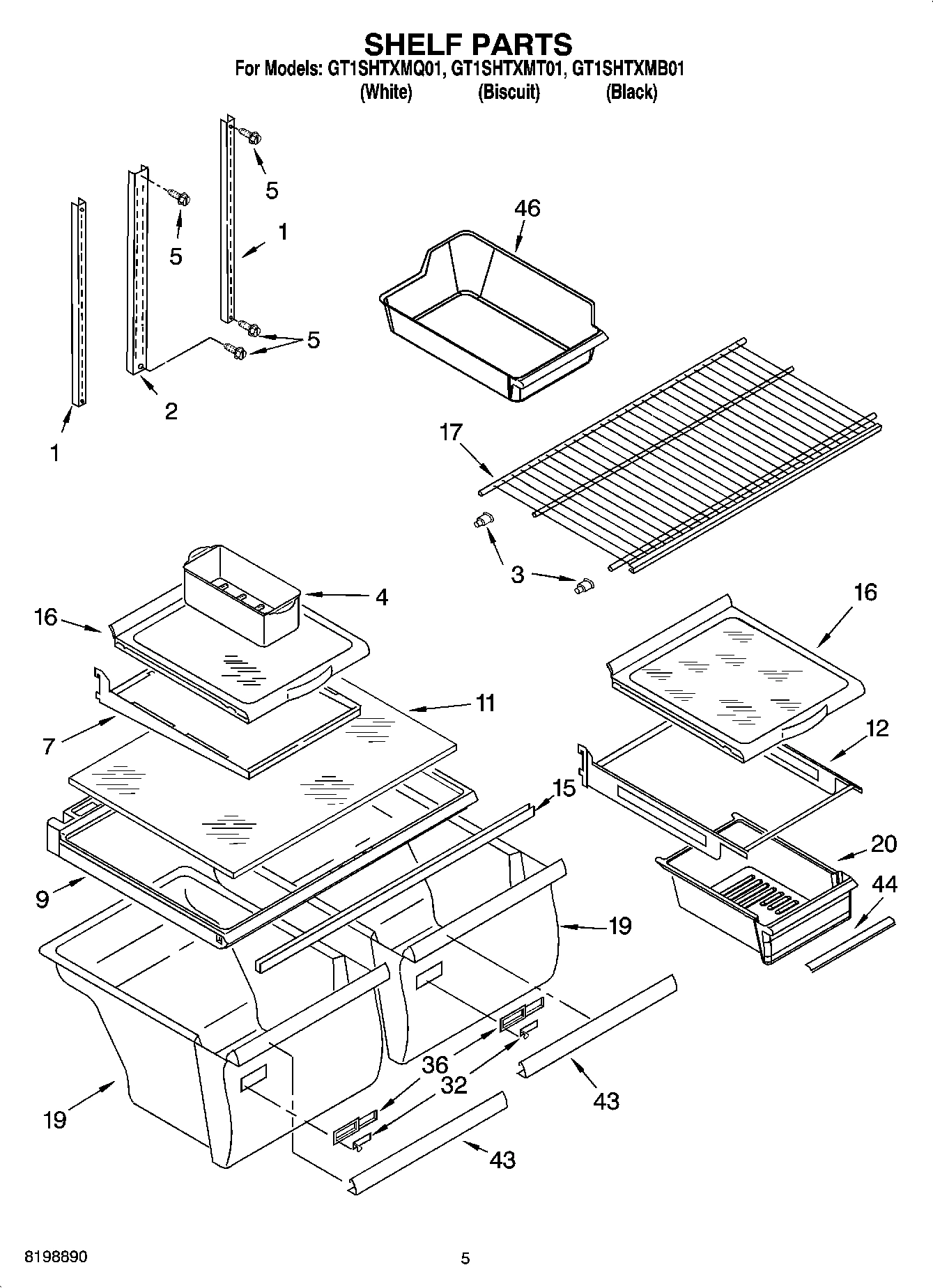 03 - SHELF PARTS