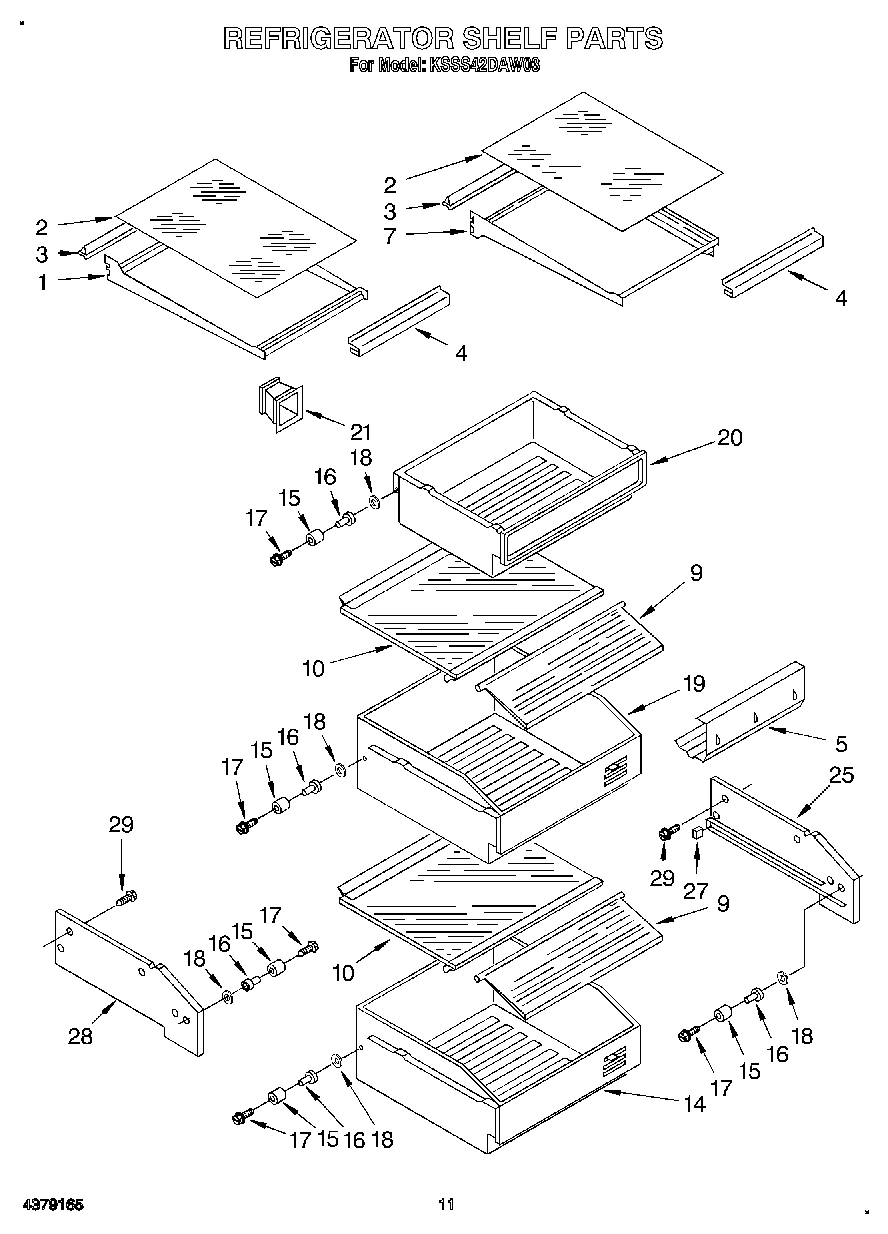 09 - REFRIGERATOR SHELF