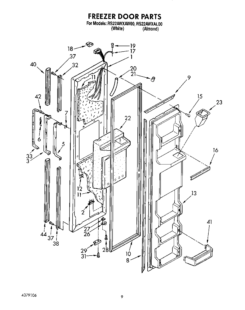 06 - FREEZER DOOR