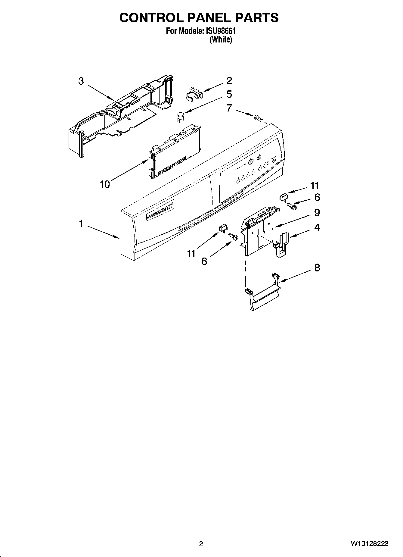 02 - CONTROL PANEL PARTS