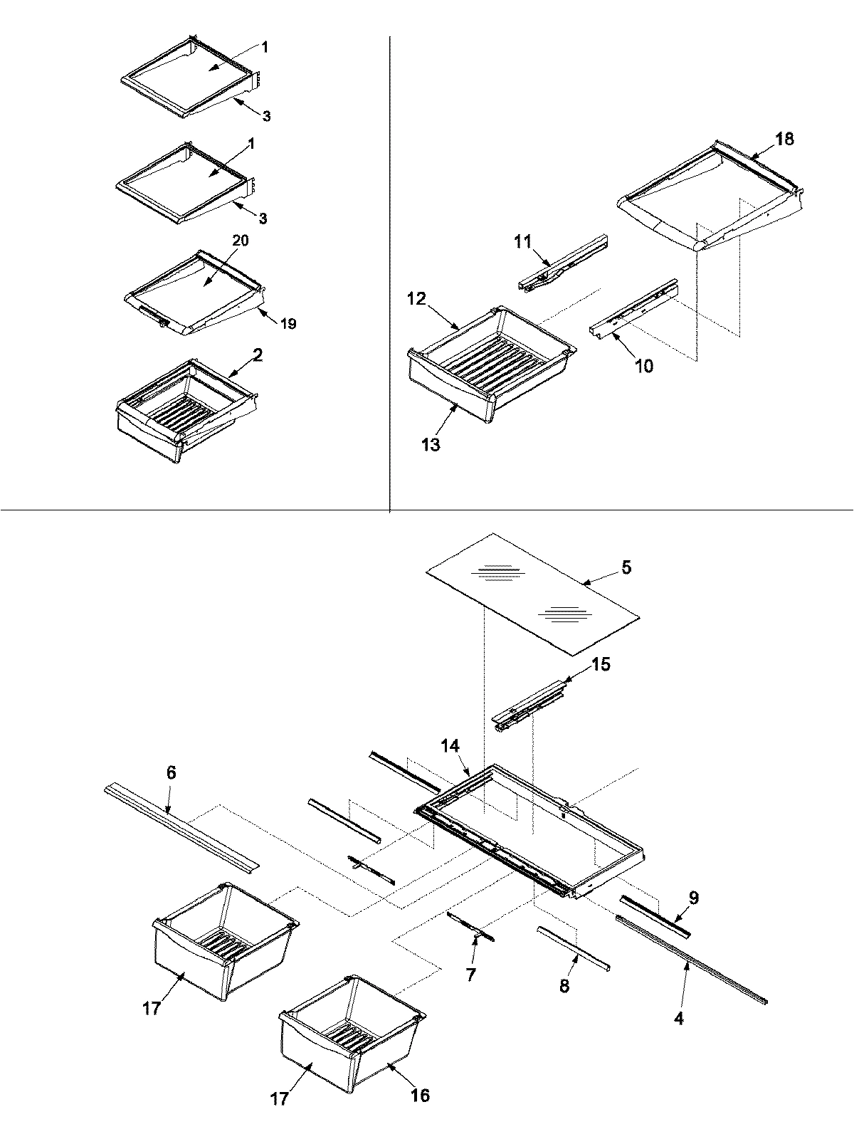 09 - REFRIGERATOR SHELVING