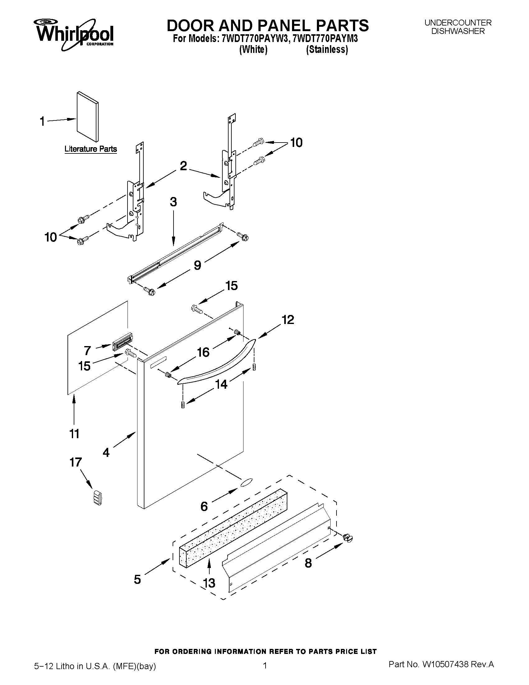 01 - DOOR AND PANEL PARTS