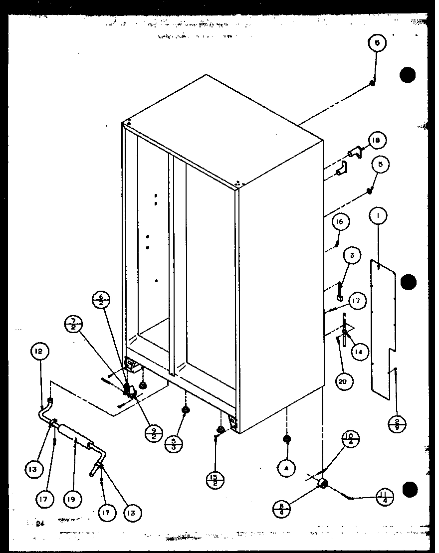 12 - ROLLERS AND BACK UNIT