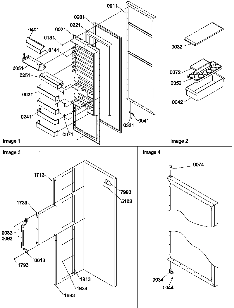 10 - REF DOOR & ACCESSORIES