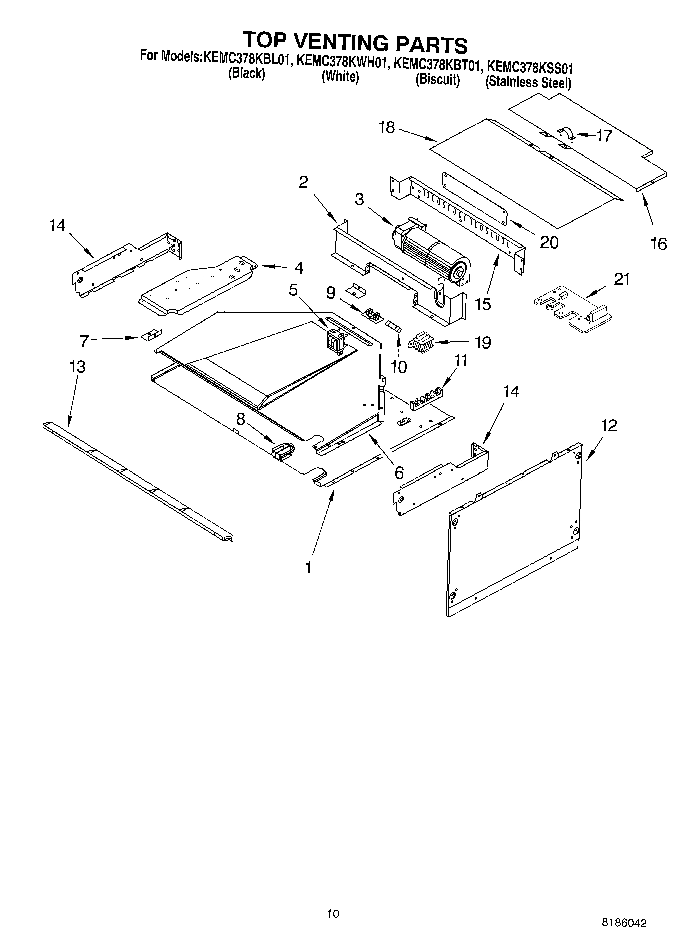 08 - TOP VENTING PARTS