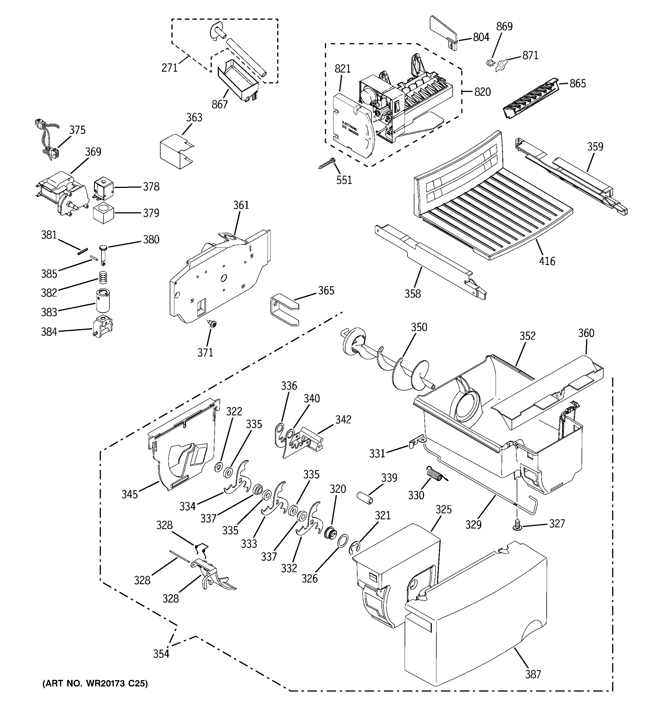 ICE MAKER & DISPENSER