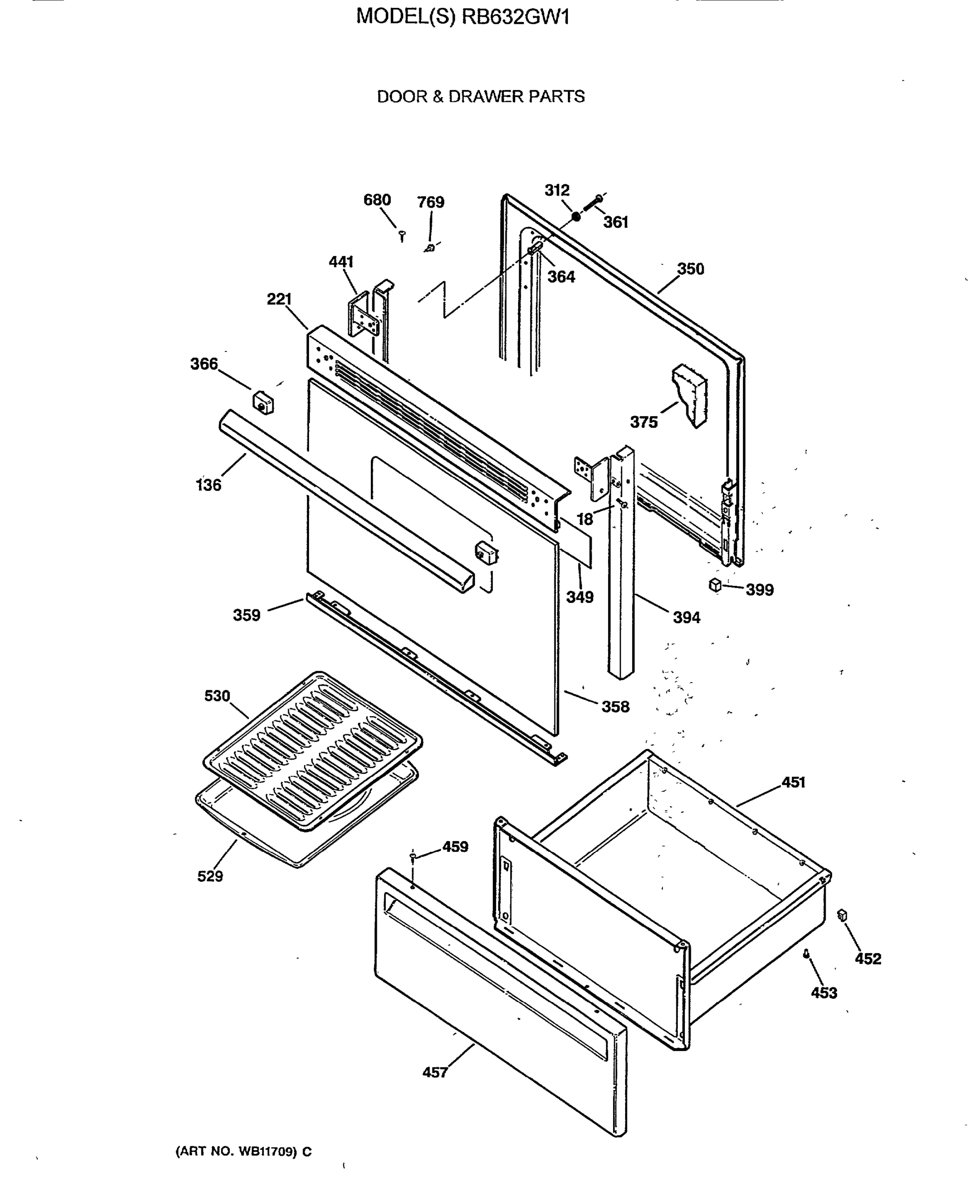 DOOR & DRAWER PARTS