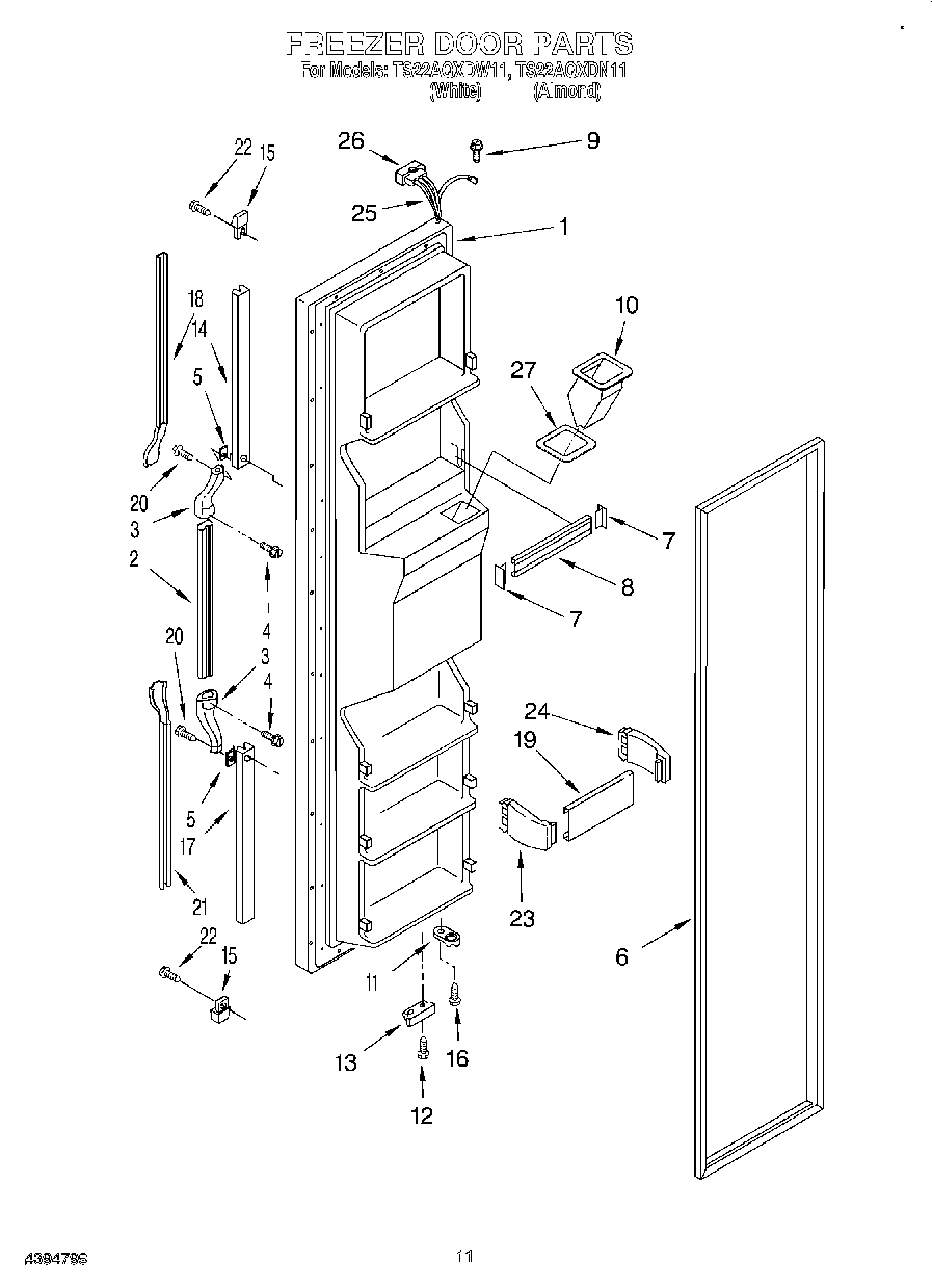 07 - FREEZER DOOR