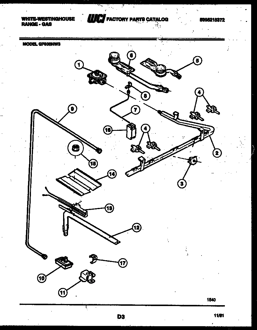06 - BURNER, MANIFOLD AND GAS CONTROL