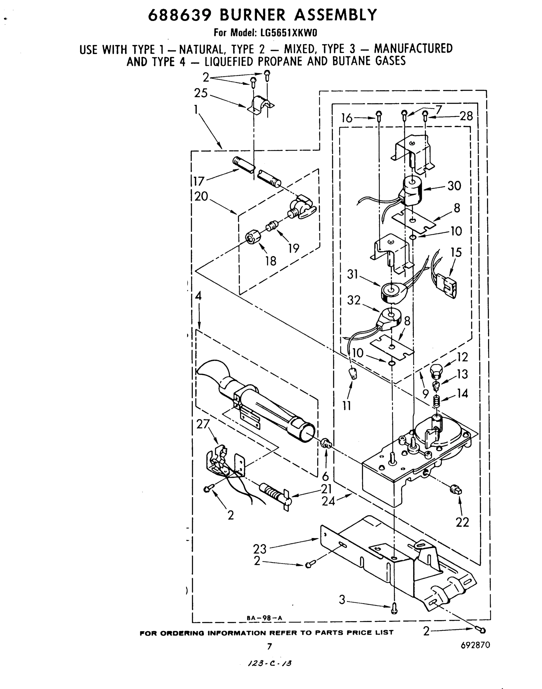 05 - 688639 BURNER