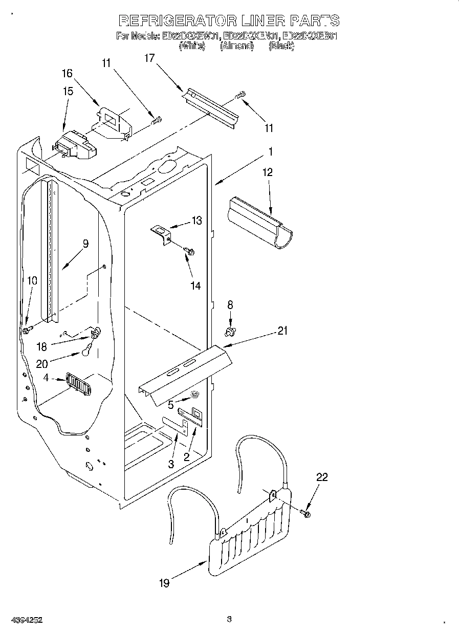 02 - REFRIGERATOR LINER