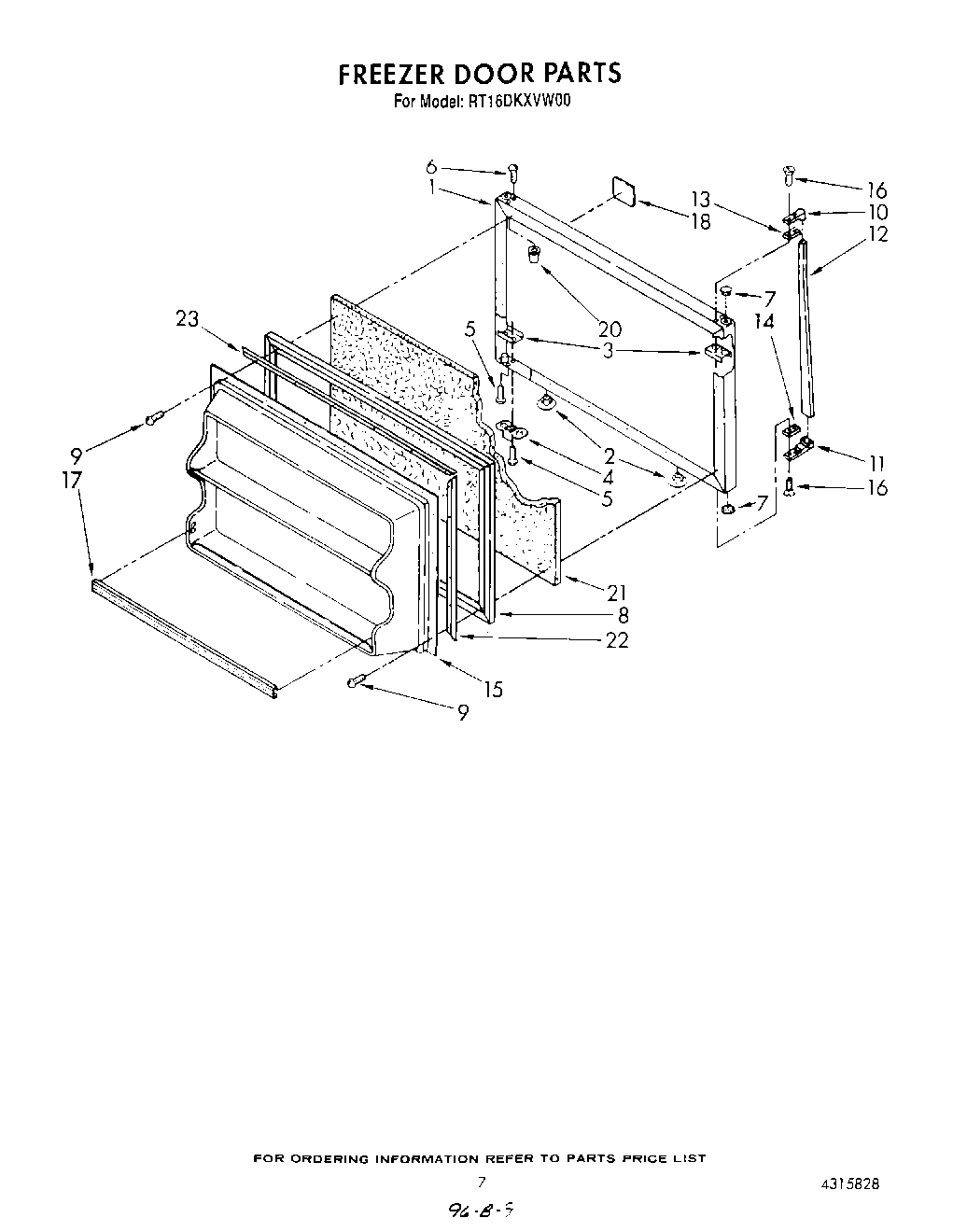 06 - FREEZER DOOR