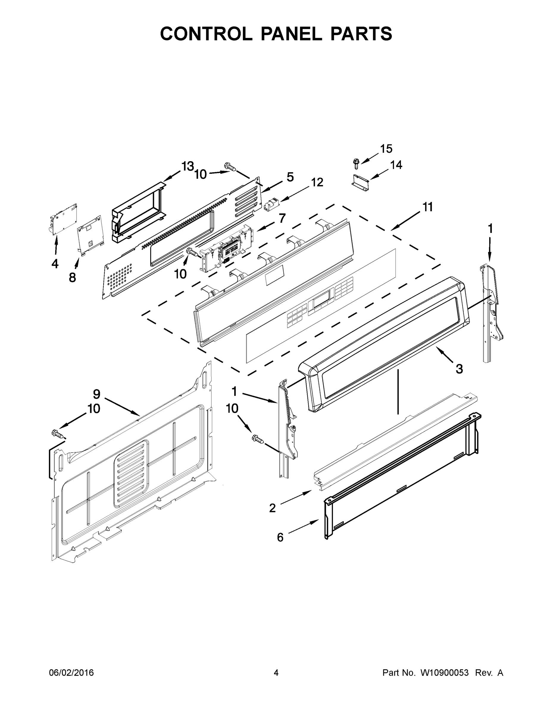 03 - CONTROL PANEL PARTS