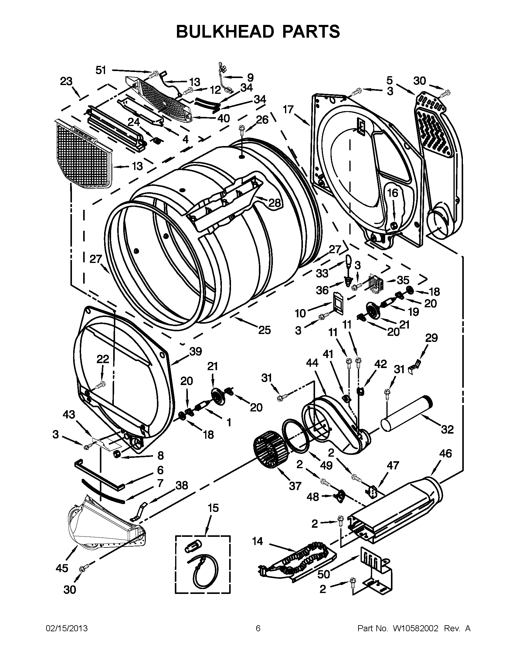 03 - BULKHEAD PARTS