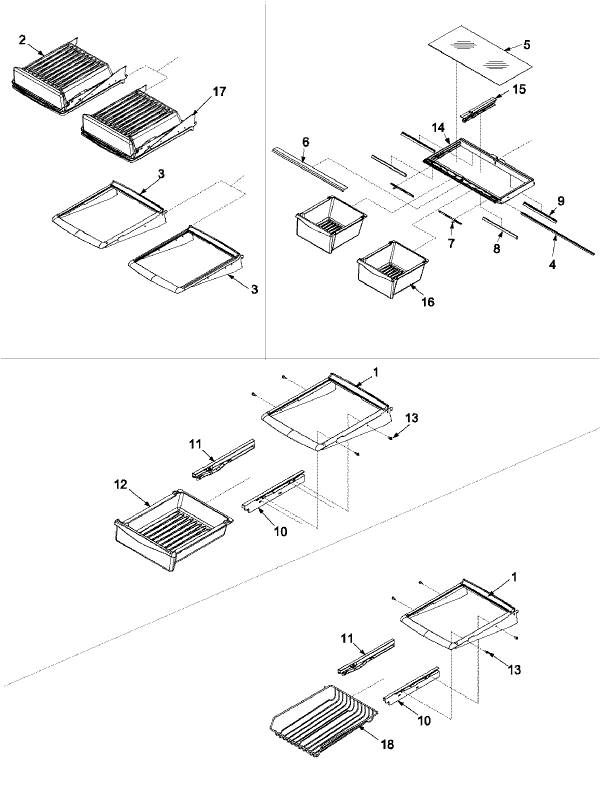 09 - REFRIGERATOR SHELVING