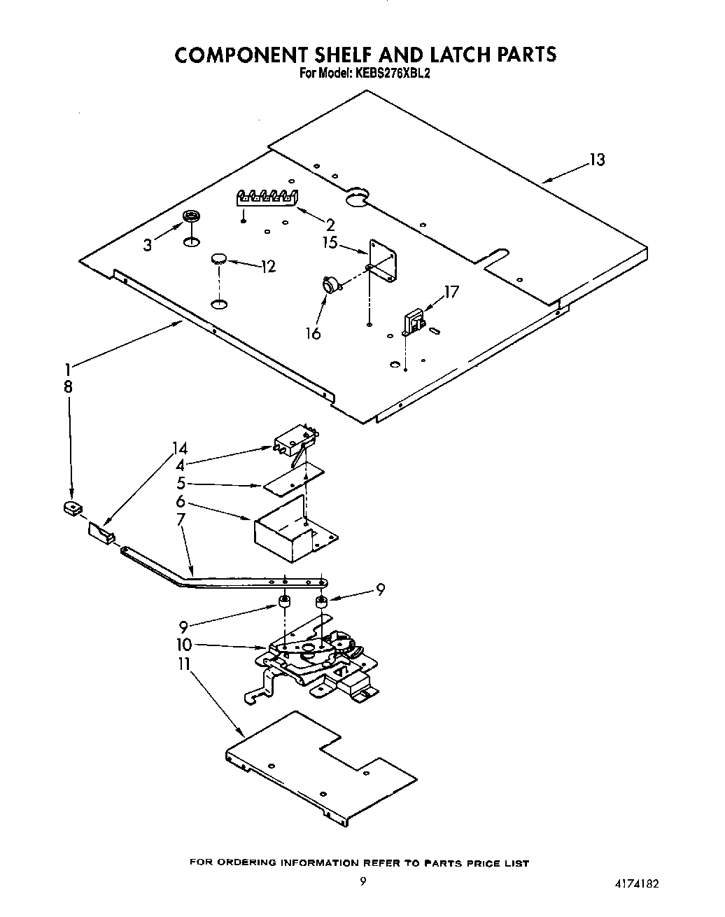 06 - COMPONENT SHELF AND LATCH