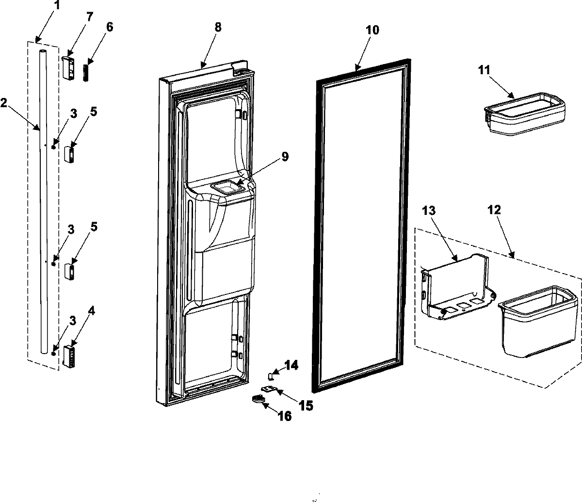 06 - FREEZER DOOR