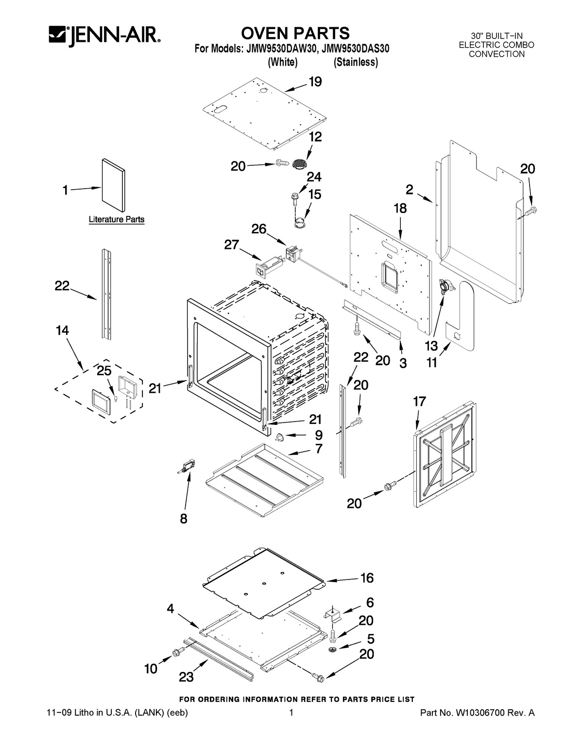 01 - OVEN PARTS