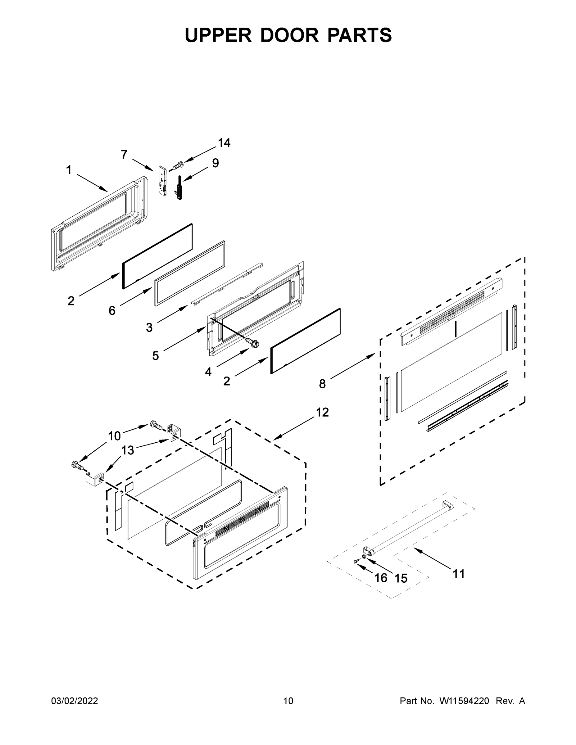 06 - UPPER DOOR PARTS